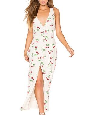 Privacy Please Lomax Dress in cherry print